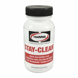 Harris® Stay-Clean® 4 oz Brush Cap Bottle Clear Soldering Flux