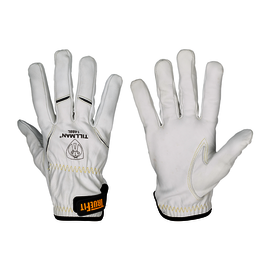 Tillman® Large Pearl Top Grain Goatskin And Kevlar® Stretch Unlined Lined TIG Welders Gloves