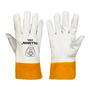 Tillman® Large Pearl And Bourbon Brown Top Grain Kidskin And  Split Cowhide Unlined Lined TIG Welders Gloves