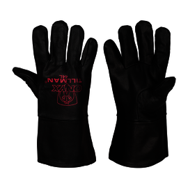 Tillman® X-Large Black Top Grain Pigskin Unlined Lined TIG Welders Gloves