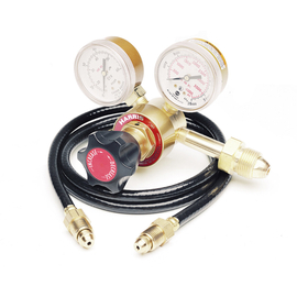 Harris® Carbon Dioxide/Argon/Argon Blend Flowgauge Regulator Kit, CGA 580