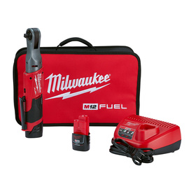 Milwaukee® 3/8" Black/Red M12 FUEL™ Ratchet