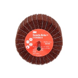 3M™ 3" P120 Grit Fine Grade Scotch-Brite™ Wheel