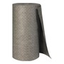 Brady® 30" X 150' Xtra Tough Gray SMS (Spunbond-Meltblown-Spunbond) Polypropylene Sorbent Roll