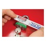 AccuformNMC™ 7/8" X 9" Black/Red/White Vinyl Padlock Label "DANGER DO NOT REMOVE THIS LOCK/THIS LOCK BELONGS TO"