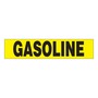 AccuformNMC™ 2" X 9" Yellow/Black Vinyl Chemical And Hazardous Safety Label "GASOLINE"