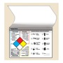 AccuformNMC™ 3 1/2" X 5" Red/Black/Yellow/Blue/White Vinyl NFPA Label "HEALTH HAZARD/FIRE HAZARD/SPECIFIC HAZARD/INSTABILITY HAZARD/REQUIRED PERSONAL PROTECTIVE EQUIPMENT"