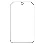 AccuformNMC™ 5 3/4" X 3 1/4" White PF-Cardstock Blank Tag