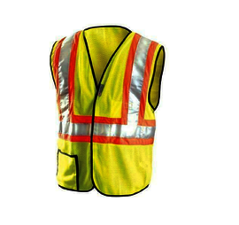 OccuNomix 2X Hi-Viz Yellow Polyester/Mesh Vest