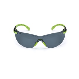 3M™ Solus™ Black And Green Safety Glasses With Gray Anti-Fog/Anti-Scratch Lens