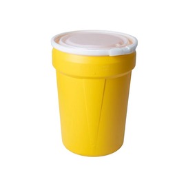 Eagle 30 Gallon Yellow HDPE Labpack