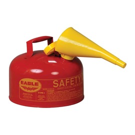 Eagle 2 Gallon Red Galvanized Steel Safety Can