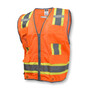Radians Medium Hi-Viz Orange And Hi-Viz Green RADWEAR® Polyester/Mesh Heavy Duty Vest