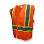 Radians 2X Hi-Viz Orange And Hi-Viz Green RADWEAR® Polyester/Mesh Economy Vest