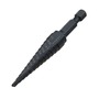 Lenox® Vari-Bit® VB1 1/8" - 1/2" X 3" X 1/4" 3-Flat Shank Steam Oxide Coated Step Drill Bit