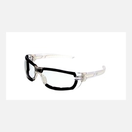 MCR Safety® Hulk® Clear Safety Glasses With Clear MAX6™ Anti-Fog Lens