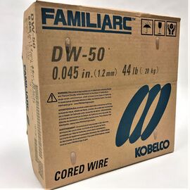 .045" E71T-1C/9C 1M/9M DW-50 Gas Shielded Flux Core Carbon Steel Tubular Welding Wire 44 lb Spool .045" E71T-1C/9C 1M/9M DW-50 Gas Shielded Flux Core Carbon Steel Tubular Welding Wire 44 lb Spool
