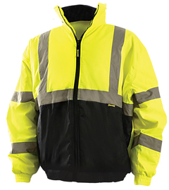 OccuNomix X-Large Black And Hi-Viz Yellow Polyester Jacket