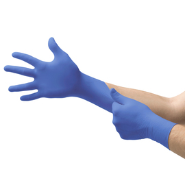 Ansell Size 7.5 - 8/Medium Blue Microflex® 5.1 mil Nitrile Medical Disposable Gloves Ansell Size 7.5 - 8/Medium Blue Microflex® 5.1 mil Nitrile Medical Disposable Gloves