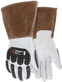 MCR Safety X-Large Goatskin Cut Resistant Gloves