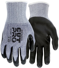 MCR Safety X-Large Cut Pro® 15 Gauge High Performance Polyethylene - Hypermax® / Steel Cut Resistant Gloves With Nitrile Coated Palm and Fingertips