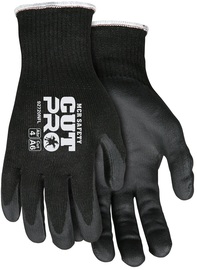 MCR Safety X-Large Cut Pro® 10 Gauge High Performance Polyethylene - Hypermax® / Steel Cut Resistant Gloves With Nitrile Coated Palm and Fingertips