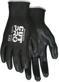 MCR Safety Small Cut Pro® 13 Gauge Hypermax™ Cut Resistant Gloves With Polyurethane Coated Palm