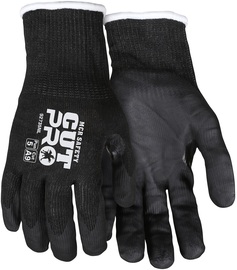 MCR Safety 2X Cut Pro® 15 Gauge Hypermax™ Cut Resistant Gloves With Nitrile Coated Palm