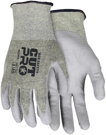 MCR Safety X-Large Cut Pro® 18 Gauge Aramid - ARX® / Steel Cut Resistant Gloves With Polyurethane Coated Palm and Fingertips