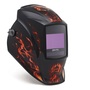 Miller® Digital Elite™ Black/Red Welding Helmet With 9.2 sq in Variable Shades 3, 5, 8, 13 Auto Darkening Lens