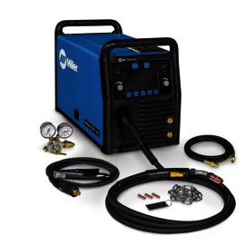 Miller® Millermatic® 355 1 or 3 Phase MIG Welder With 208 - 575 Input Voltage, 400 Amp Max Output, Auto-Set™ Elite Parameters And Accessory Package