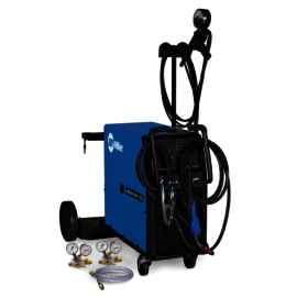 Miller® Millermatic® 252 Single Phase MIG Welder With 208 - 240 Input Voltage, 300 Amp Max Output, Active Arc Stabilizer™ And Accessory Package