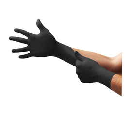 Ansell X-Large Black MICROFLEX® Onyx® N64 5.1 mil Nitrile Powder Free Disposable Gloves Ansell X-Large Black MICROFLEX® Onyx® N64 5.1 mil Nitrile Powder Free Disposable Gloves