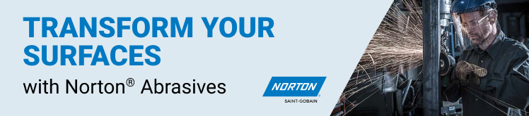 Transform your surfaces with Norton® Abrasizes.