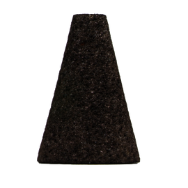 Norton® 2" X 5/8  -  11" In. Type 17 24 Grit GEMINI® Aluminum Oxide Portable Snagging Cone