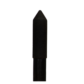 Norton® 1/2" X 2" X 1/2" In." 80 Grit Norton® Aluminum Oxide Center Lap Mounted Point