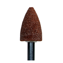 Norton® 11/16" X 1 - 1/4" X 1/4" In. A12 60 Grit GEMINI® Aluminum Oxide Vitrified Bond Mounted Point