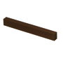 Norton® 4" X 1/4" X 1/4" In." Medium Grit India® Aluminum Oxide File