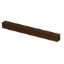 Norton® 4" X 1/2" X 1/2" In." Medium Grit India® Aluminum Oxide File