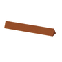 Norton® 4" X 3/8" X 3/8" In." Fine Grit India® Aluminum Oxide File