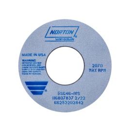 Norton® 12" 46 Grit Coarse Ceramic Alumina Vitrified Wheel