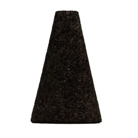 Norton® 2" X 5/8 - 11" In." Type 17 20 Grit Metal Aluminum Oxide Portable Snagging Cone