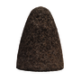 Norton® 2 - 3/4" X 5/8 - 11" In." Type 16 20 Grit Metal Aluminum Oxide Portable Snagging Cone