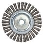 Norton® 4" X 5/8" - 11" BlueFire Carbon Steel Stringer Bead Twist Wheel Brush Norton® 4" X 5/8" - 11" BlueFire Carbon Steel Stringer Bead Twist Wheel Brush