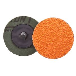 Norton® 2" Dia 50 Grit BlazeX® Premium Ceramic Alumina Fiber Disc