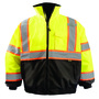 OccuNomix X-Large Hi-Viz Yellow And Black Polyester Oxford Jacket