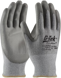 Protective Industrial Products Medium G-Tek® 13 Gauge PolyKor® Cut Resistant Gloves With Polyurethane Coated Palm And Fingertips Protective Industrial Products Medium G-Tek® 13 Gauge PolyKor® Cut Resistant Gloves With Polyurethane Coated Palm And Fingertips