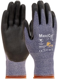 Protective Industrial Products X-Large ATG MaxiCut® Ultra™ 15 Gauge Engineered Yarn Cut Resistant Gloves With Nitrile Coated Palm And Fingertips Protective Industrial Products X-Large ATG MaxiCut® Ultra™ 15 Gauge Engineered Yarn Cut Resistant Gloves With Nitrile Coated Palm And Fingertips