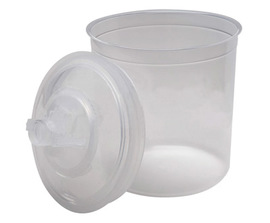 3M™ PPS™ 22 Ounce Plastic Lid & Liner Standard Kit