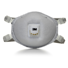 3M™ N95 Disposable Particulate Respirator With Cool Flow™ Exhalation Valve With Exhalation Valve (80 Per Case)